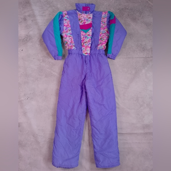 Kids Purple Jumpsuit - Picture 13 of 13